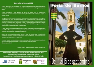 Feria de Bornos, del 11 al 15 de septiembre